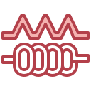 Series and Parallel Resister Icon